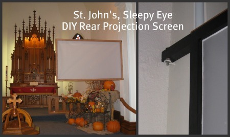 Rear Projection Screen